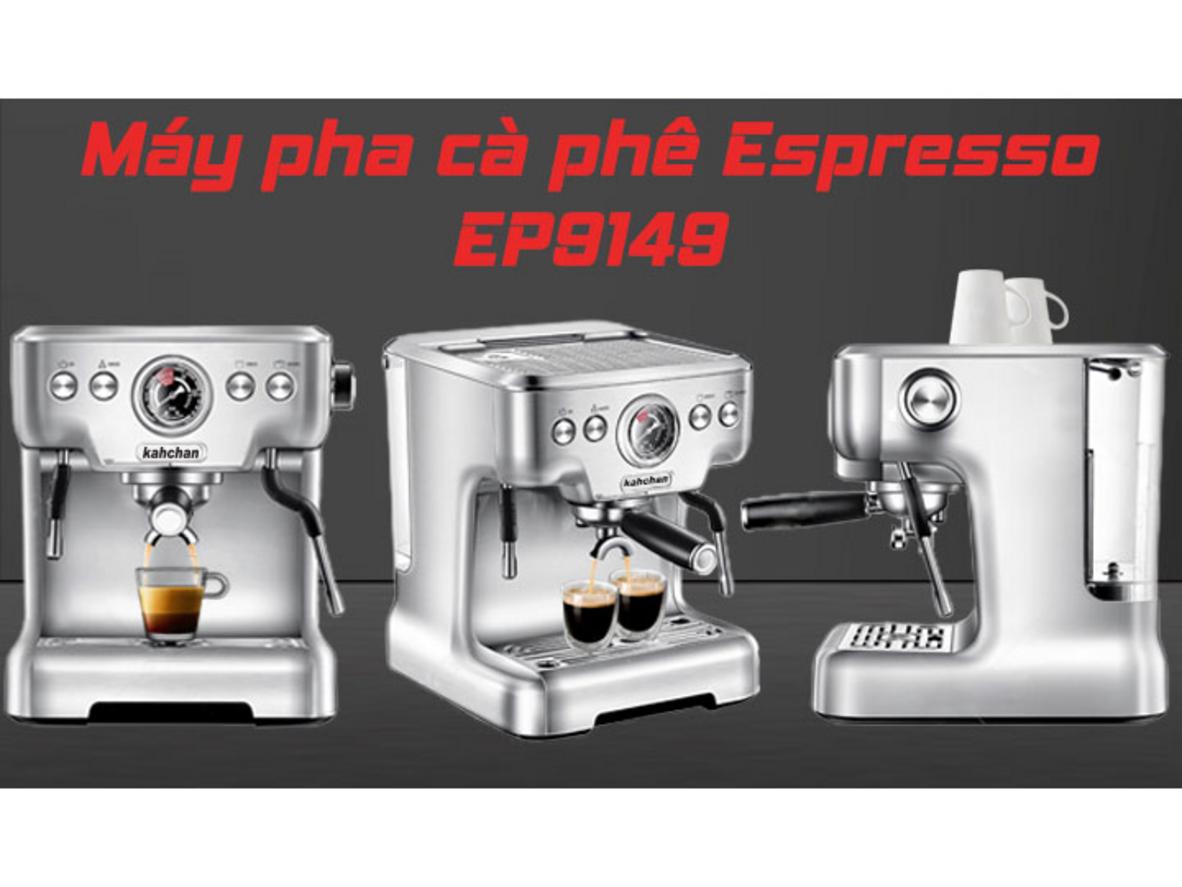 EP9149 hỗ trợ pha espresso và cappuccino để mở rộng menu đồ uống cho quán.