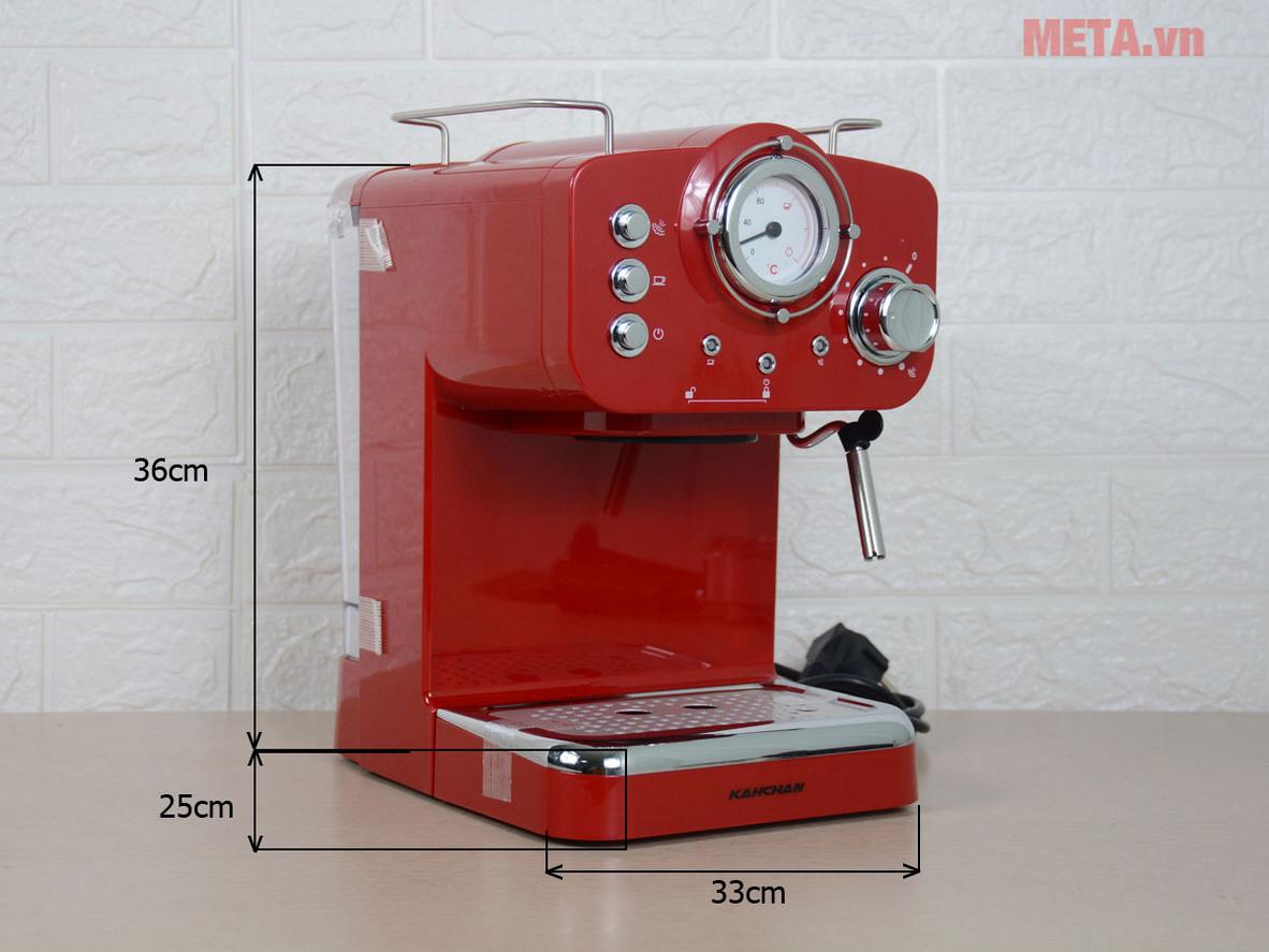 Vòi đánh sữa hỗ trợ pha cappuccino và latte cơ bản.