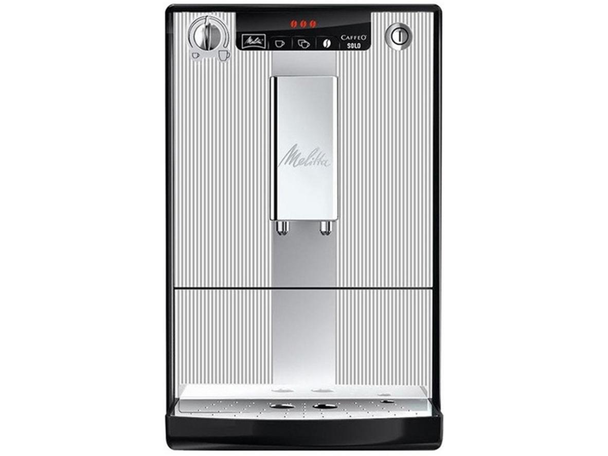 Melitta Caffeo Solo: máy pha cà phê tự động siêu nhỏ gọn cho gia đình và văn phòng nhỏ.