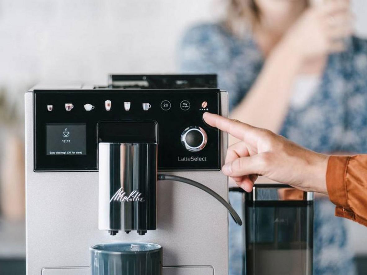 12 công thức và khả năng tùy chỉnh sâu của Melitta Latte Select.