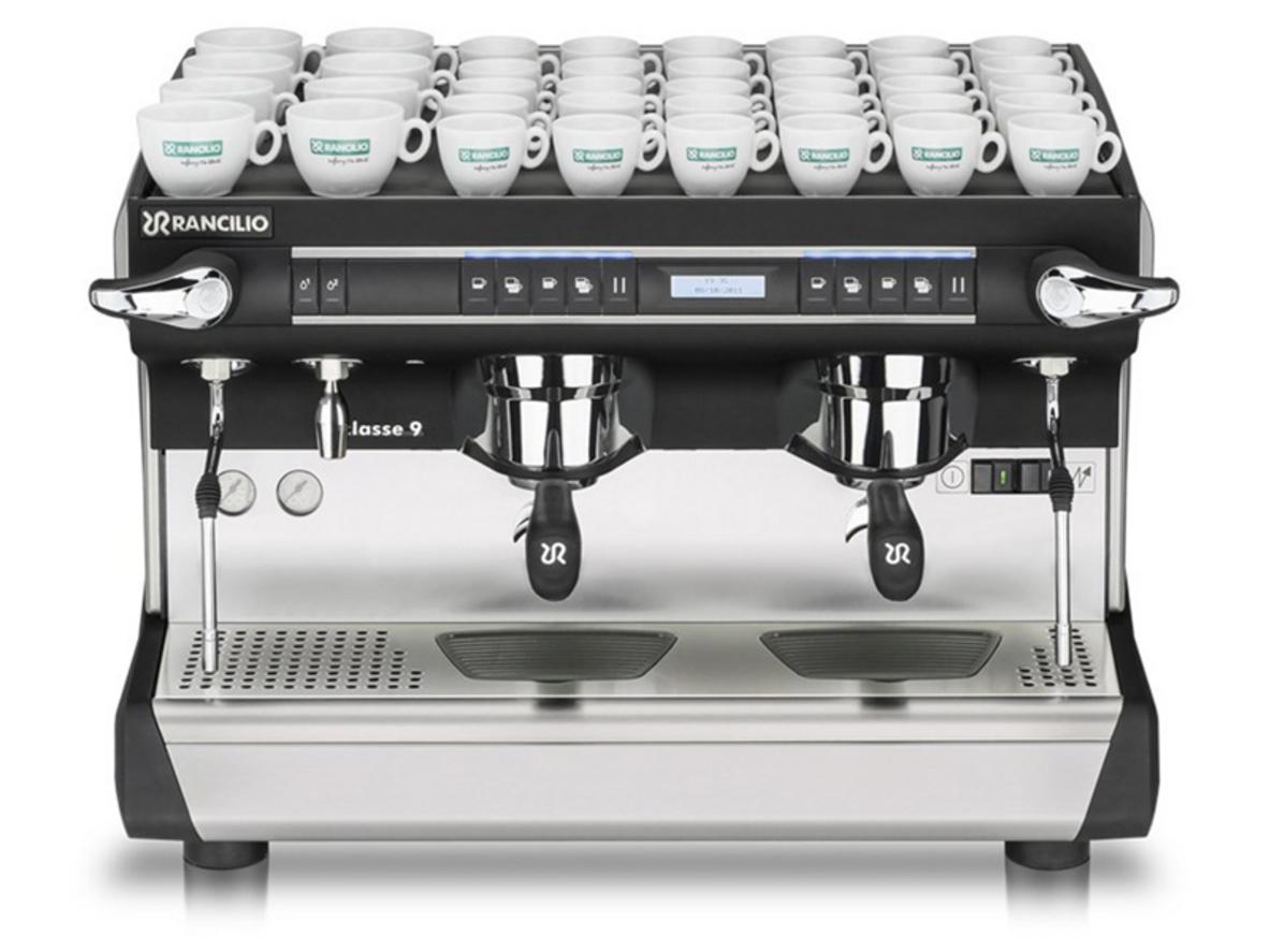 Máy pha cà phê Rancilio Classe 9 USB - 2 Groups cho quán đông khách, vận hành ổn định giờ cao điểm.