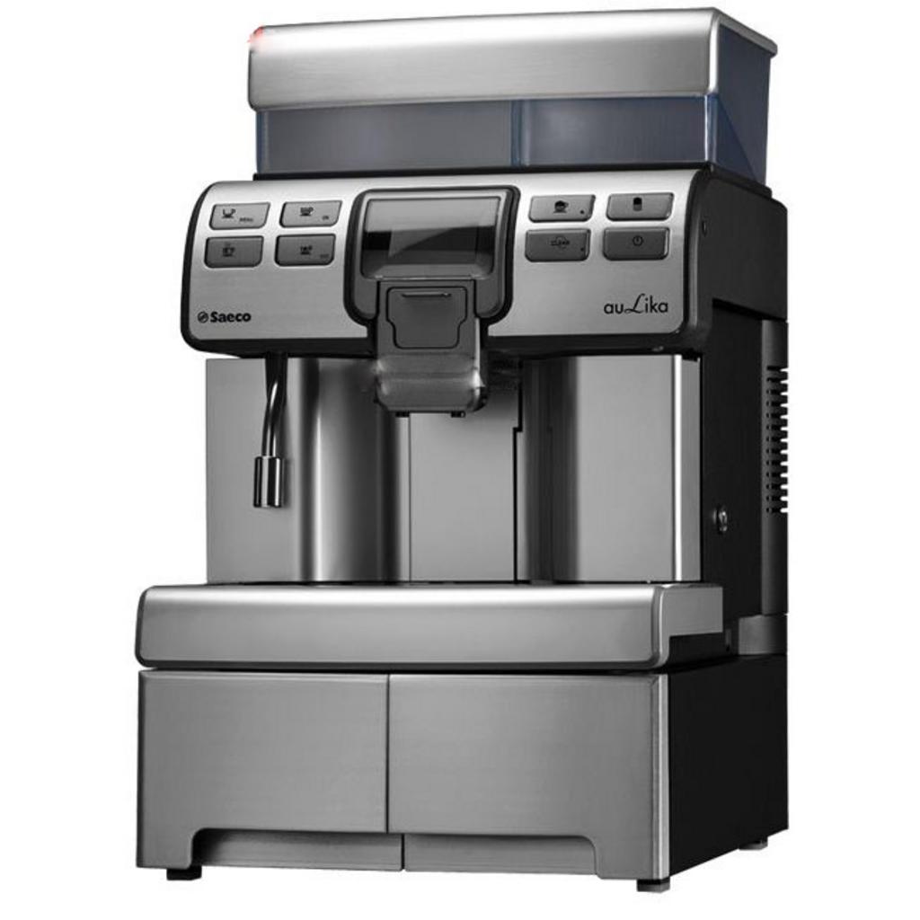 Saeco Automatic Aulika One Touch Top RI9846/01 phù hợp cho văn phòng, quầy pantry và không gian phục vụ liên tục.