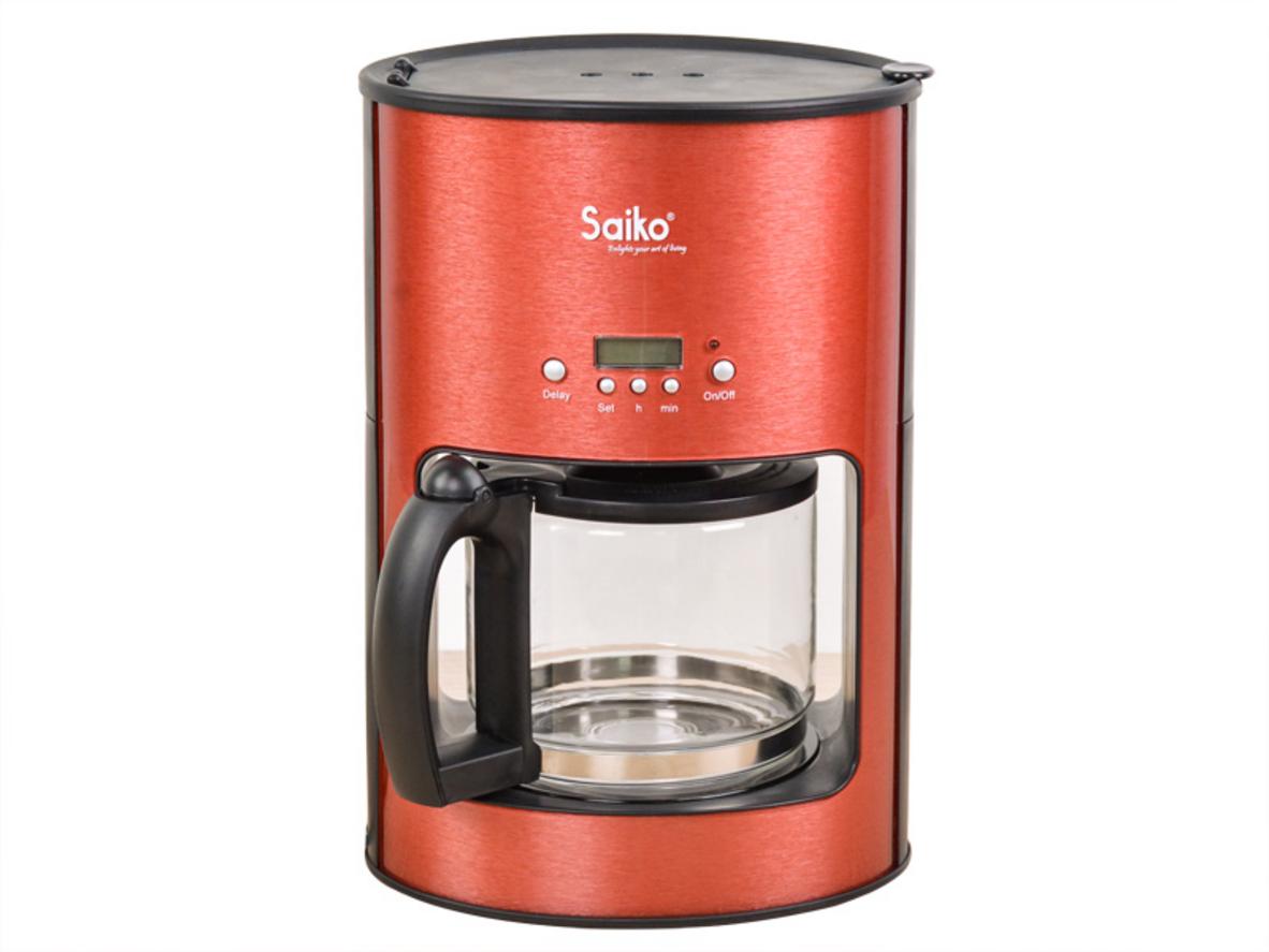 Máy pha cà phê Saiko CM-1012E gọn nhẹ, phù hợp bếp nhỏ và văn phòng mini.