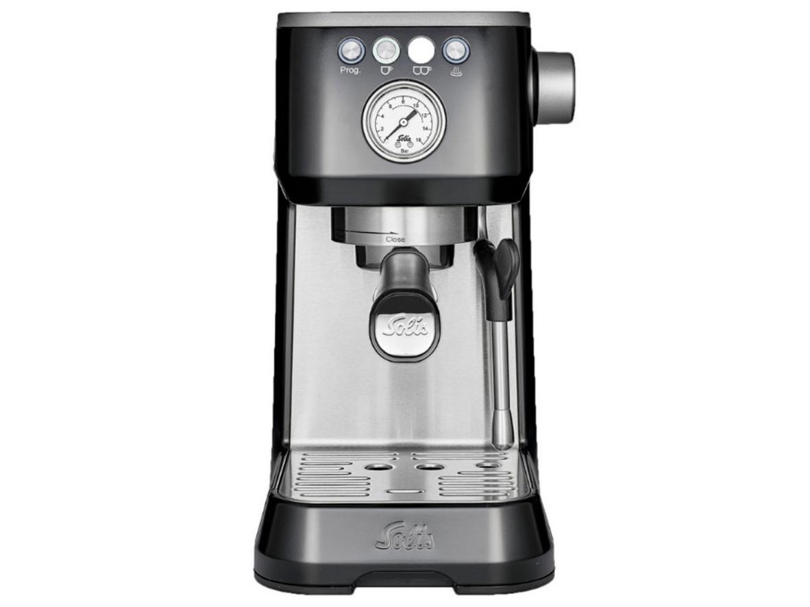 Máy pha cà phê Solis Barista Perfetta Plus phù hợp cho espresso tại nhà và không gian bếp nhỏ.
