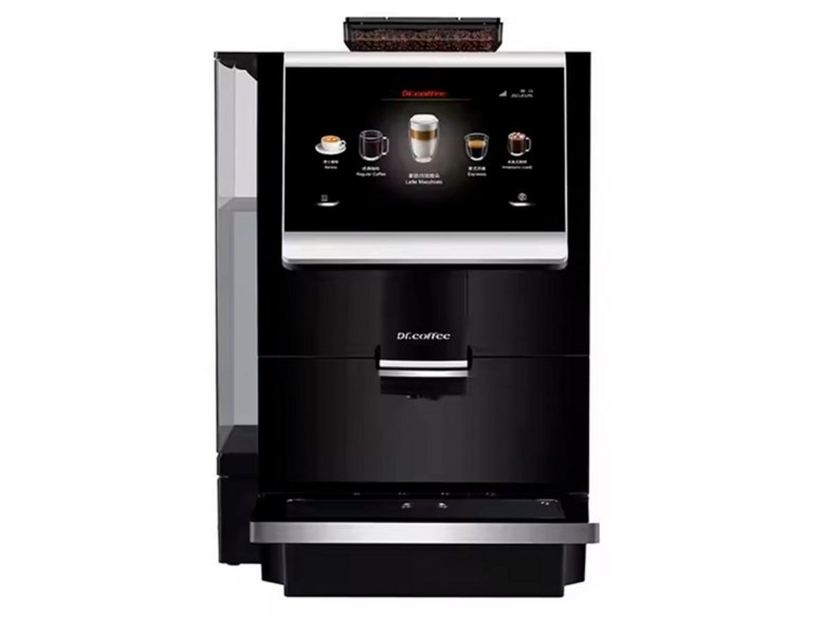 Máy pha cà phê tự động Dr.Coffee C12-B phù hợp văn phòng nhỏ và quầy phục vụ liên tục.