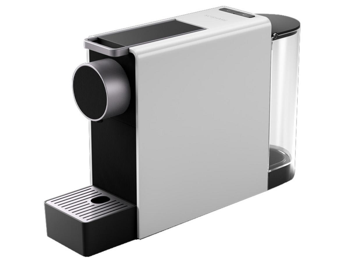 Máy pha cà phê viên nén Xiaomi Scishare S1201 nhỏ gọn, hợp bàn bếp và bàn làm việc.