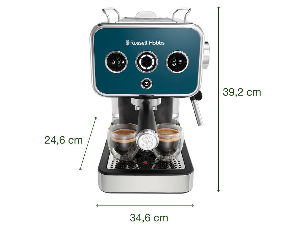 Bảng nút nhấn trực quan, phù hợp người mới dùng máy espresso bán tự động.