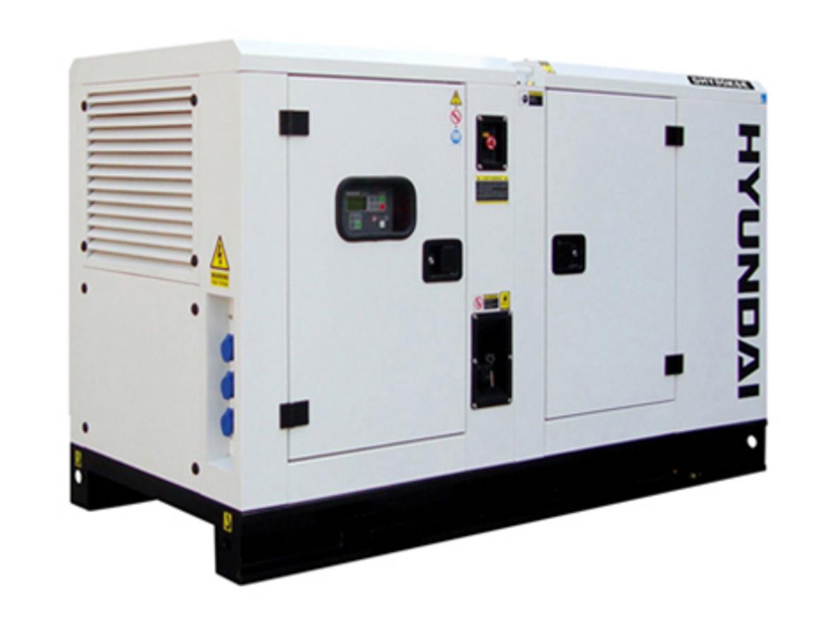 Máy phát điện 3 pha 500KVA Hyundai DHY550KSE