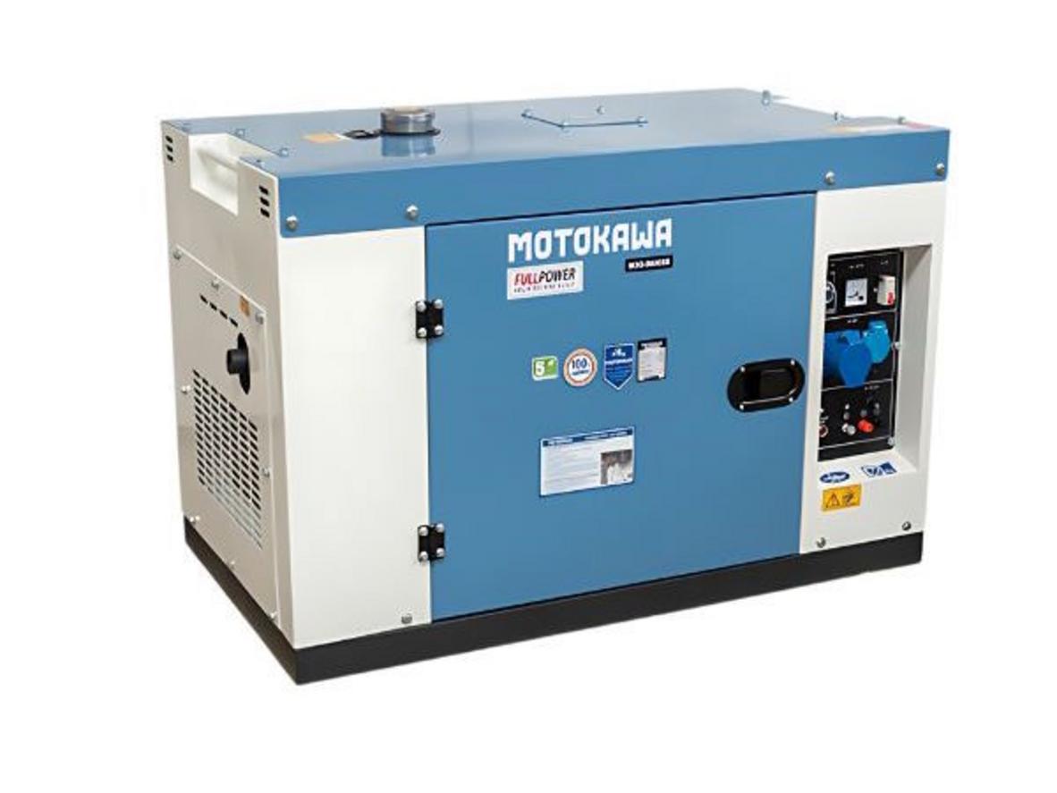 Motokawa MDG-9800SE nổi bật ở công suất 8.5KW, vận hành êm và ổn định