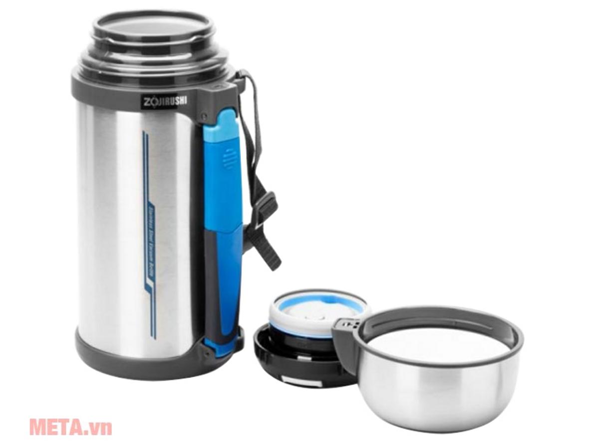 Miệng bình rộng giúp sử dụng và vệ sinh thuận tiện