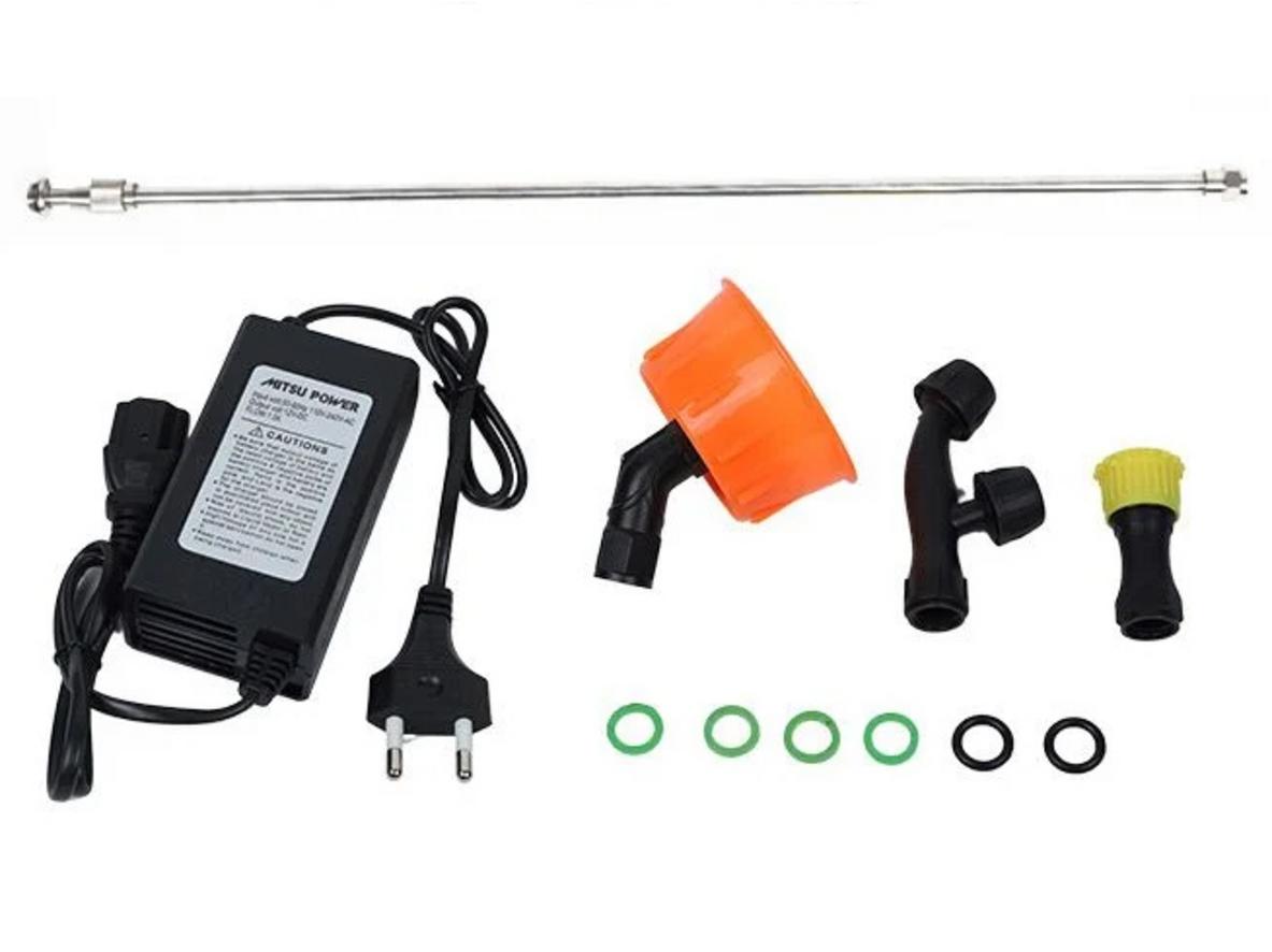 Áp lực 80 PSI giúp tia phun mạnh, đều và phủ nhanh hơn.