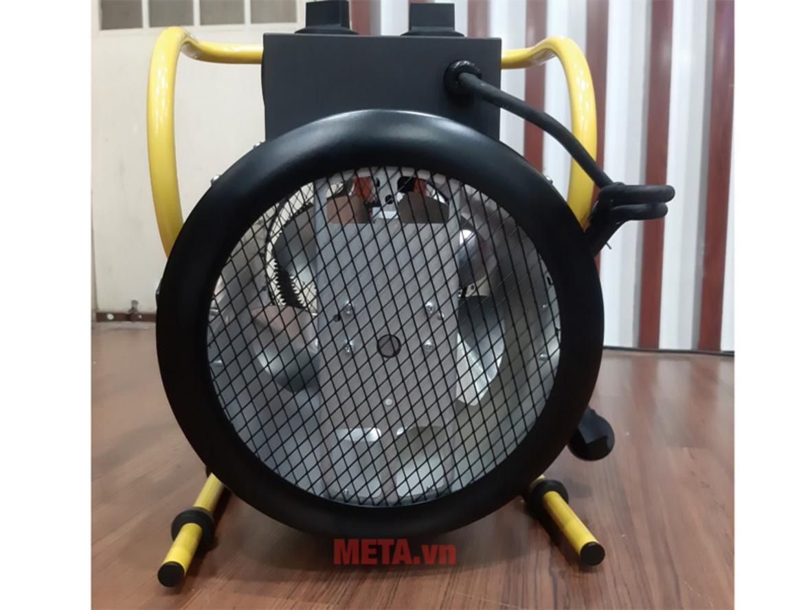 Dải nhiệt 0-85°C giúp kiểm soát mức sấy và sưởi linh hoạt.