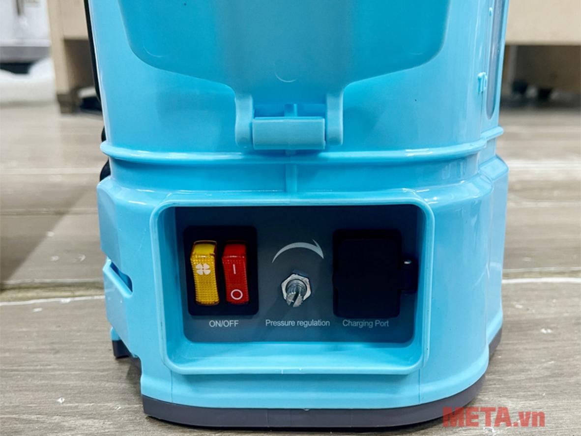 Các thông số chính của Motokawa MK-12EX cho khả năng phun ổn định và đều thuốc.