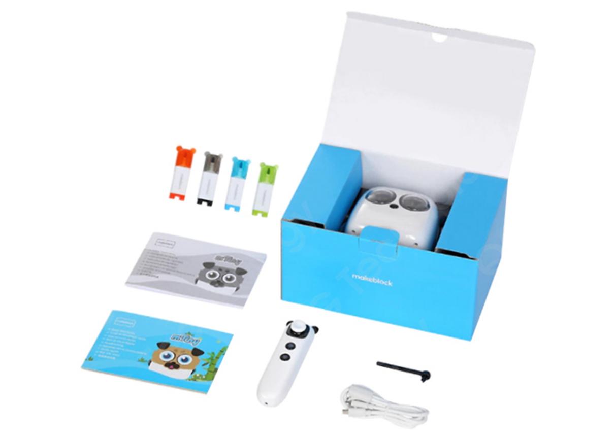 Trong hộp mTiny Discover Kit có đủ phụ kiện để học ngay từ buổi đầu.