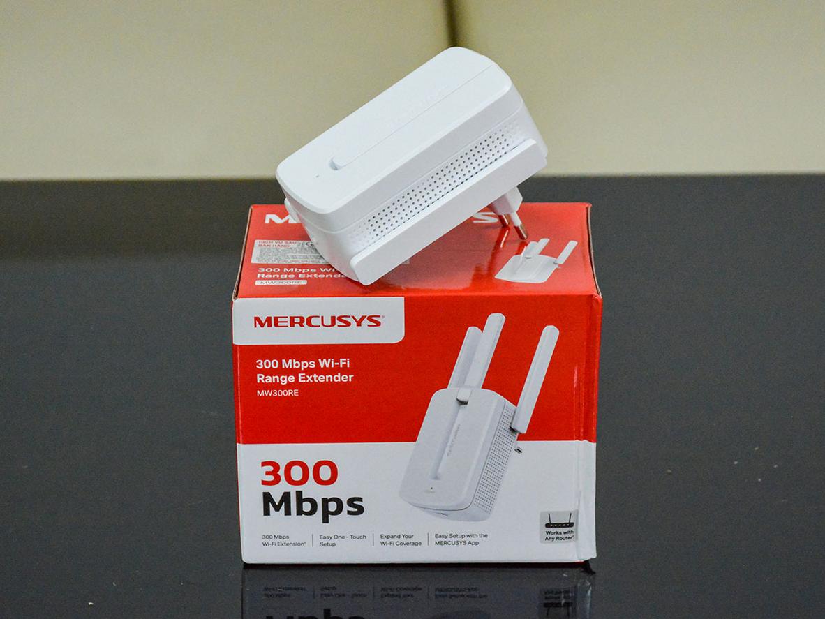 MW300RE hỗ trợ WPS để cài đặt nhanh, phù hợp với người dùng phổ thông.