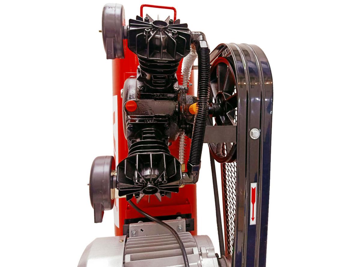 2 đầu bơm tua nhanh giúp nạp khí nhanh hơn