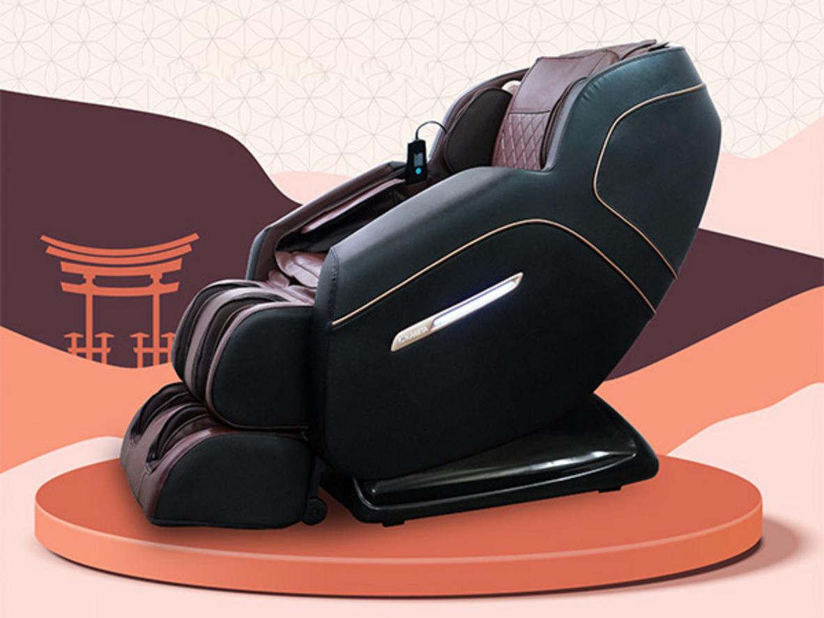 Ngả lưng 180 độ, chất liệu da PU.