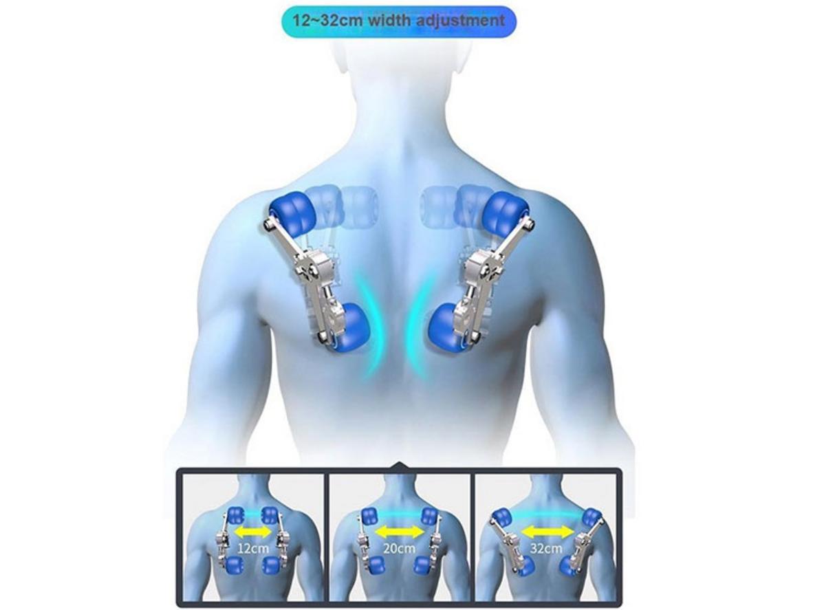 Massage nhiệt hồng ngoại 45-50ºC