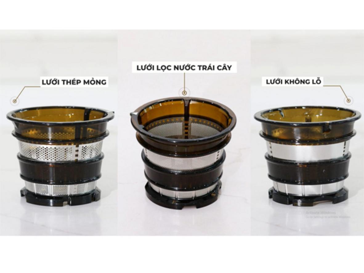 BPA Free và chổi vệ sinh giúp dùng máy an tâm hơn.