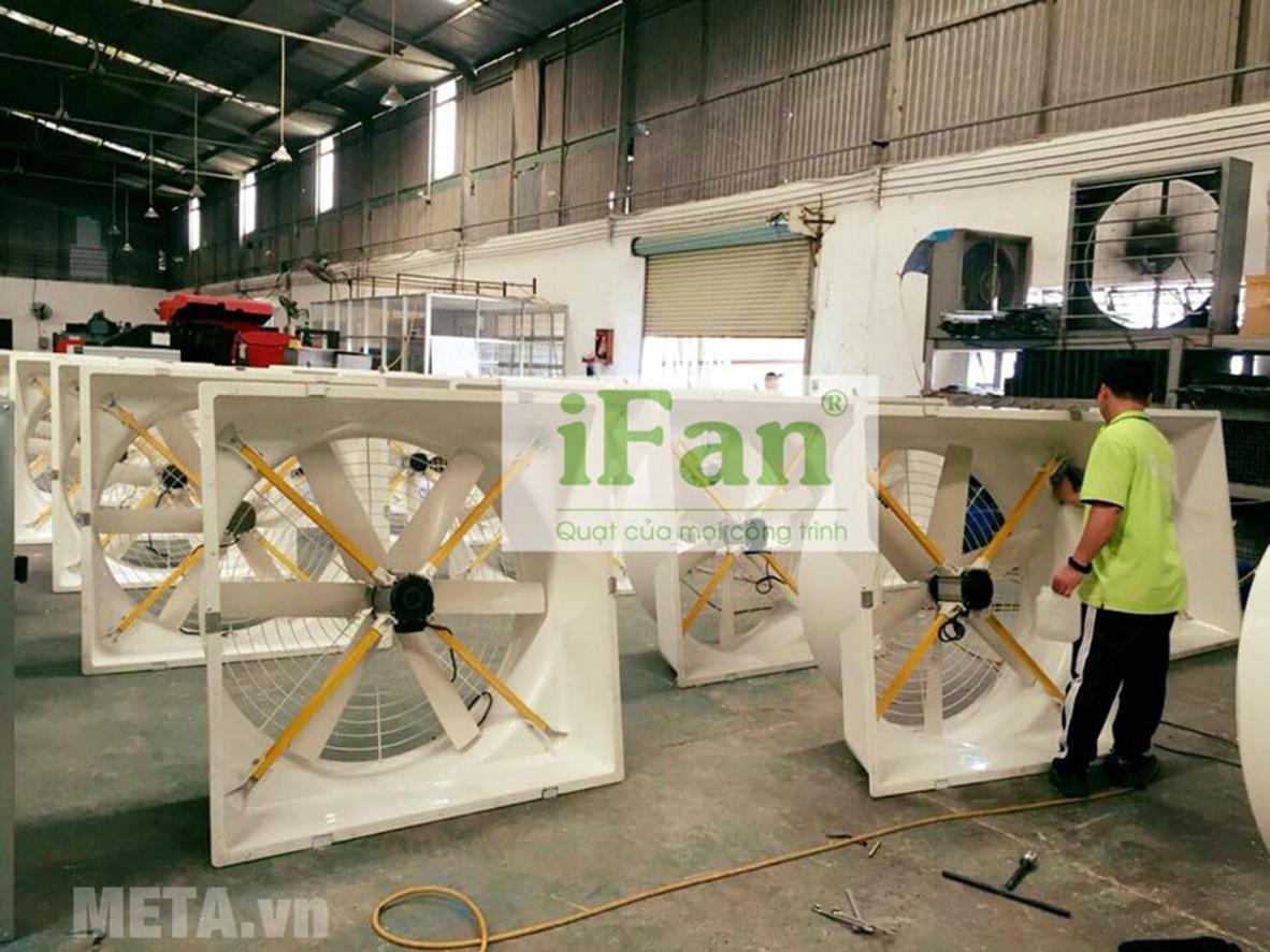 Vật liệu composite giúp iFan 146A bền hơn trong môi trường ẩm và khắc nghiệt.