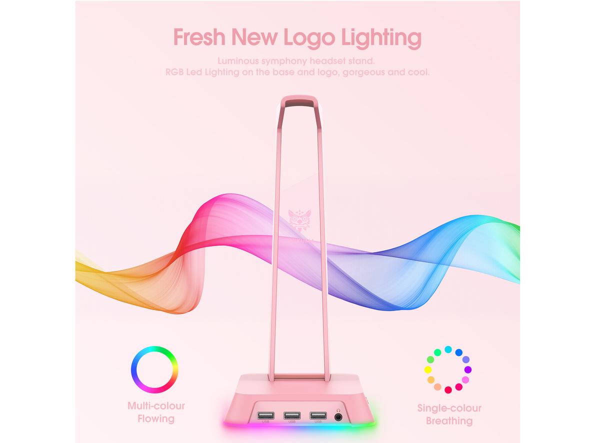 3 cổng USB và AUX 3.5mm giúp mở rộng kết nối ngay trên mặt bàn.