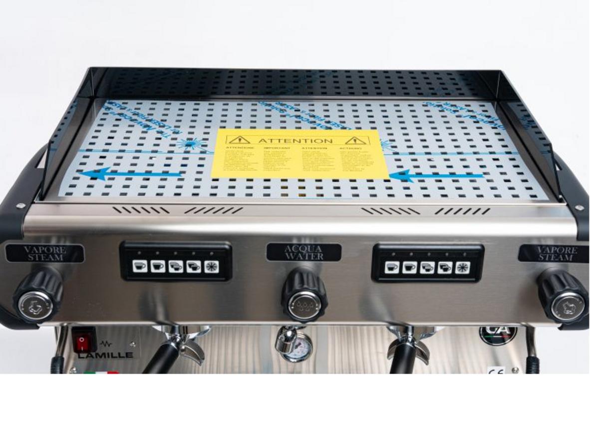 Pre-infusion giúp espresso cân bằng và đồng đều hơn trên LaMille L1000