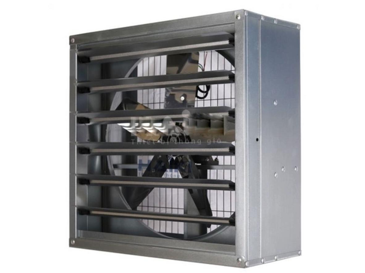 Tổng quan Quạt hút công nghiệp vuông Haiki LF-400 (400mm x 400mm x 400mm)
