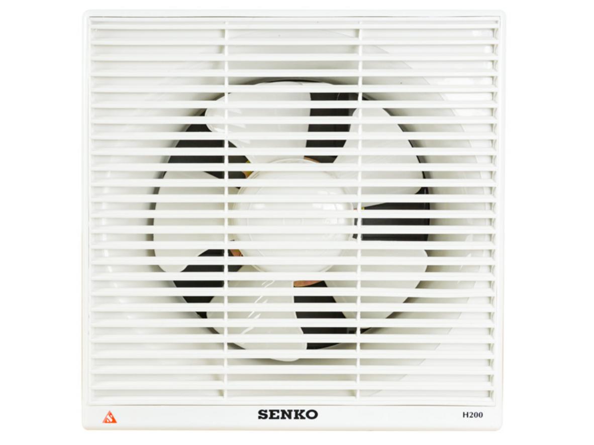 Tổng quan Quạt hút gió âm tường Senko H200