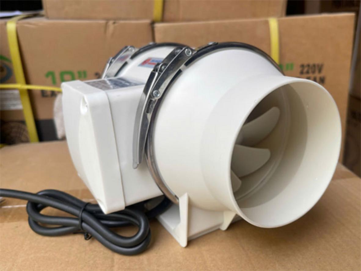 Lắp dễ hơn với miệng quạt phi 75 mm.