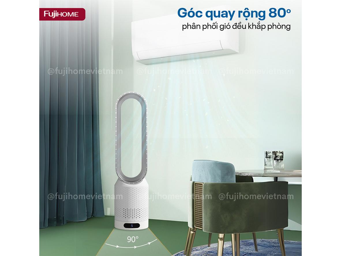 Tổng quan Quạt không cánh lọc không khí khử khuẩn Fujihome BF16