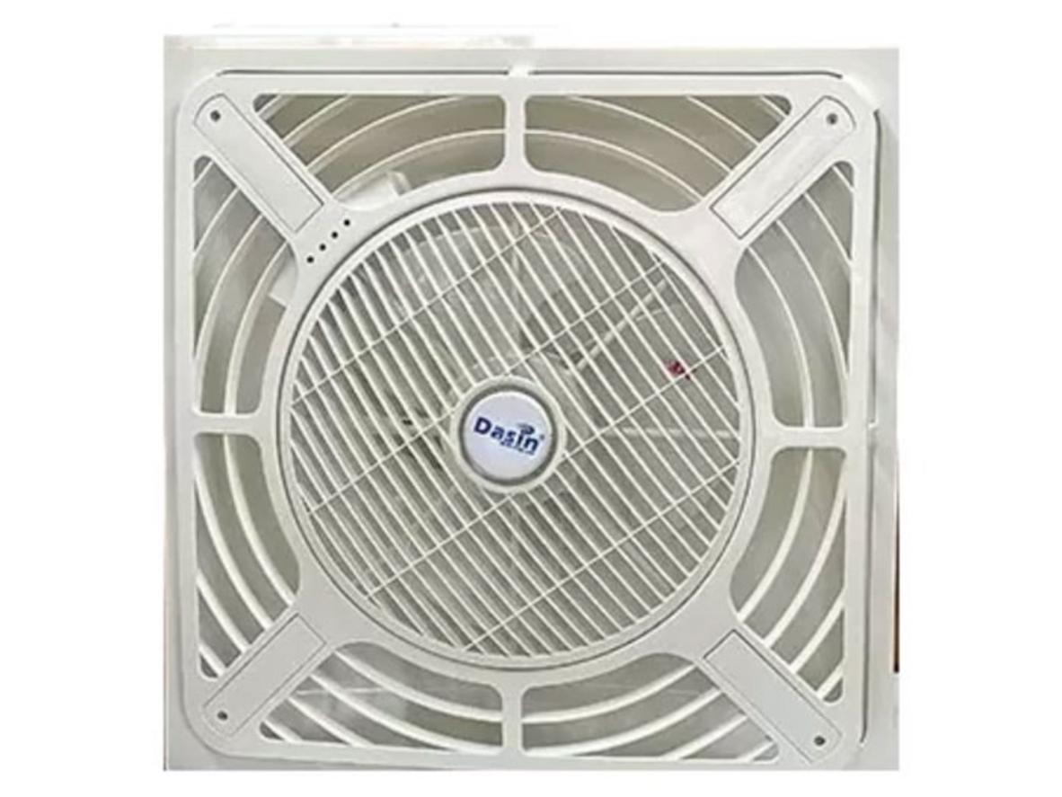 Quạt ốp trần Dasin MY888C gọn đẹp, phù hợp trần thả 600×600 mm.