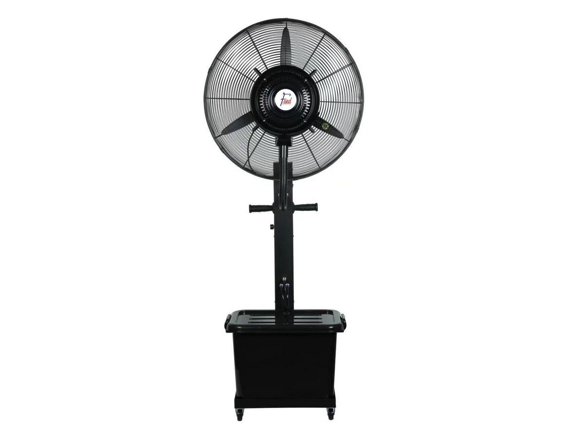 Fred DB-26CF03 nổi bật với gió mạnh, phun sương nhanh và kết cấu bền cho không gian nóng, đông người.