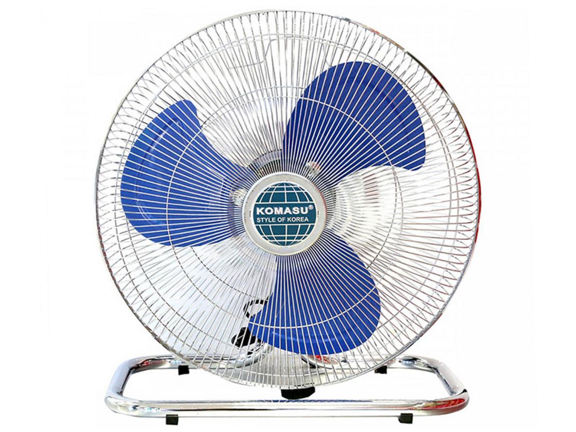 Quạt quỳ Komasu BS50TN gió mạnh, chân quỳ thấp, phù hợp không gian đông người.