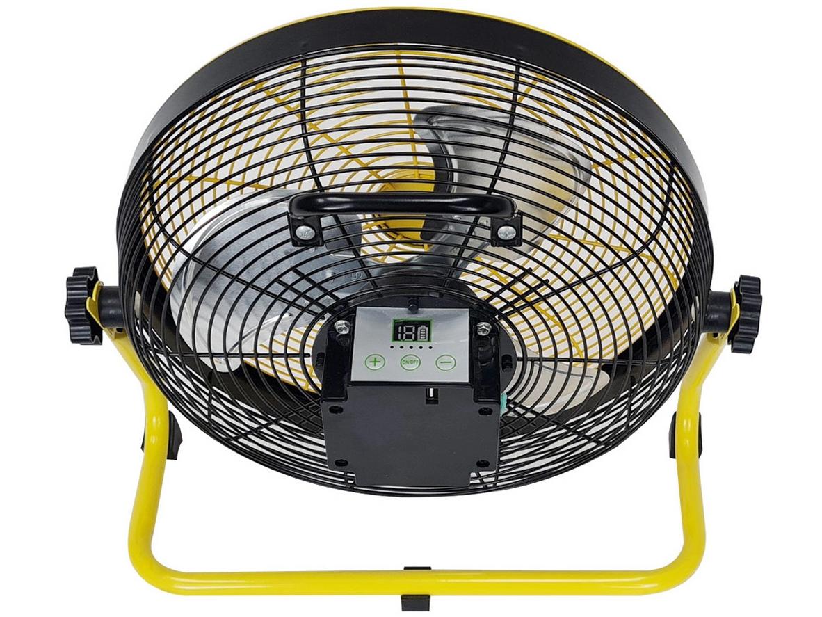 Quạt sạc AC ARF01D123 12W nổi bật ở pin lớn, 12 mức gió và động cơ BLDC êm ái.