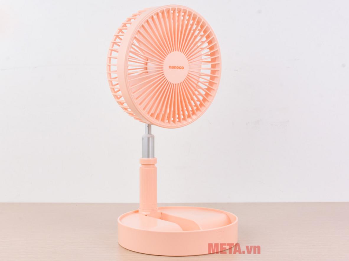 Nanoco NFF1617P có thể gấp gọn hoặc kéo cao tùy không gian sử dụng.