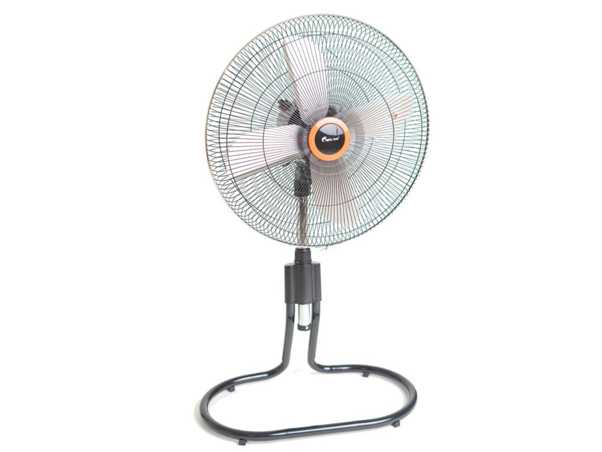 Quạt sàn chân rút Ching Hai FF2399 với thiết kế chân rút linh hoạt và khả năng làm mát diện rộng.