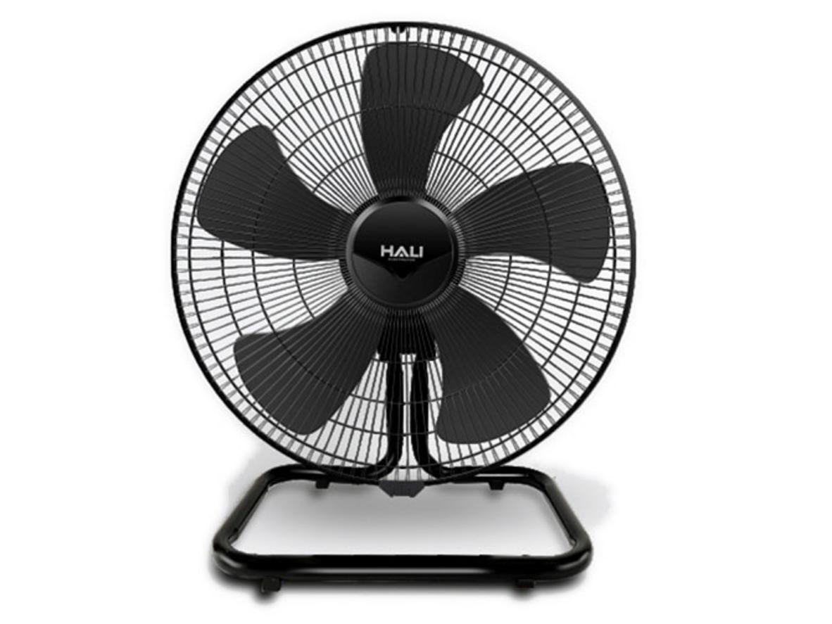 Quạt sàn công nghiệp Hali SN199 nổi bật với thiết kế gọn thấp, gió mạnh và phù hợp không gian đông người.