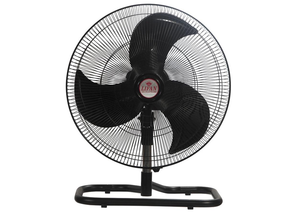 Quạt sàn công nghiệp Lifan S-20CN nổi bật với cánh lớn, chân quỳ chắc và luồng gió mạnh.