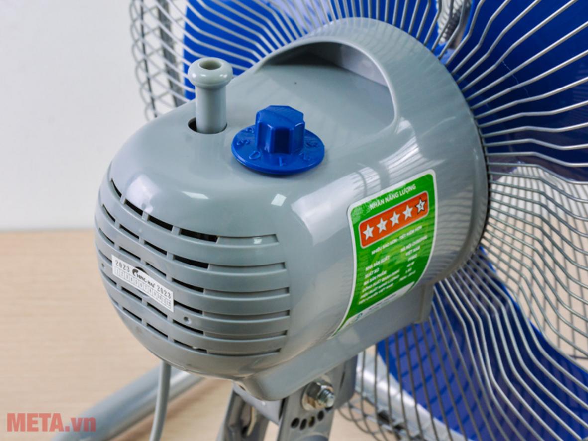 Sải cánh 350mm cho luồng gió rộng và phù hợp làm mát cá nhân.