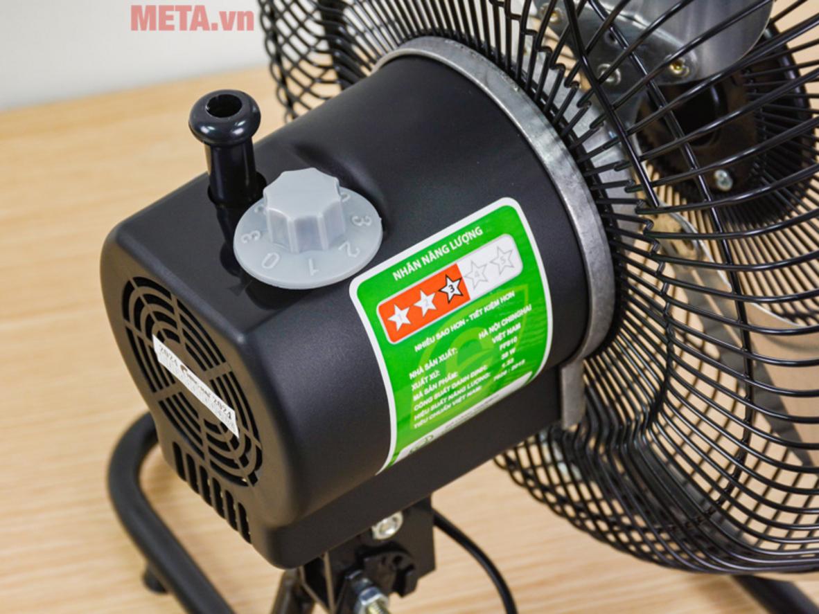 3 tốc độ gió cho phép chỉnh nhanh theo nhu cầu sử dụng.