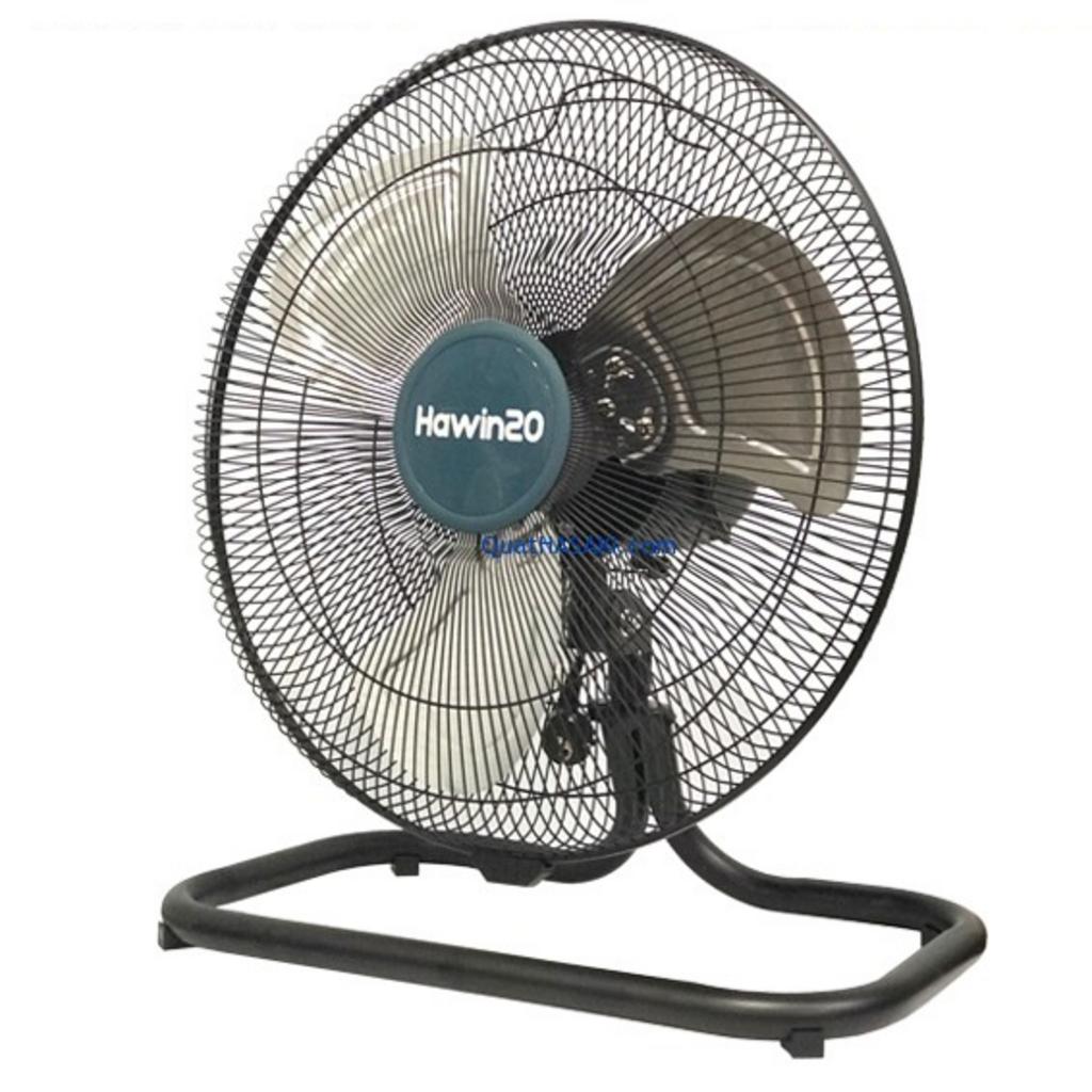 Quạt sàn quay Hawin20 HF20-50 thiết kế chân quỳ, sải cánh lớn 50cm.