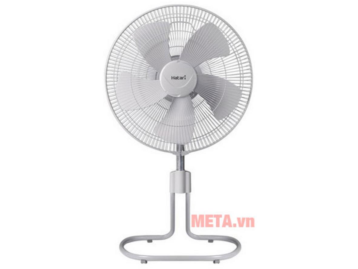 Động cơ bạc đạn và cấu trúc thép không gỉ giúp quạt bền bỉ hơn.