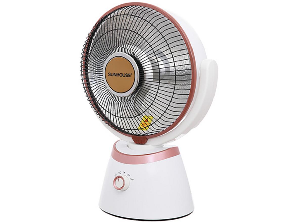 Công nghệ sưởi carbon 800W giúp làm ấm nhanh cho phòng nhỏ đến vừa.