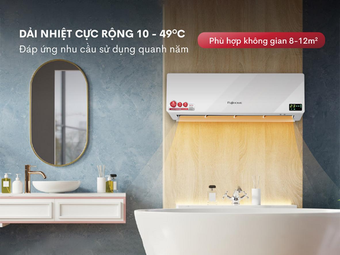 Fujihome FHW4000 nổi bật với PTC Ceramic, remote và hẹn giờ tiện dụng.