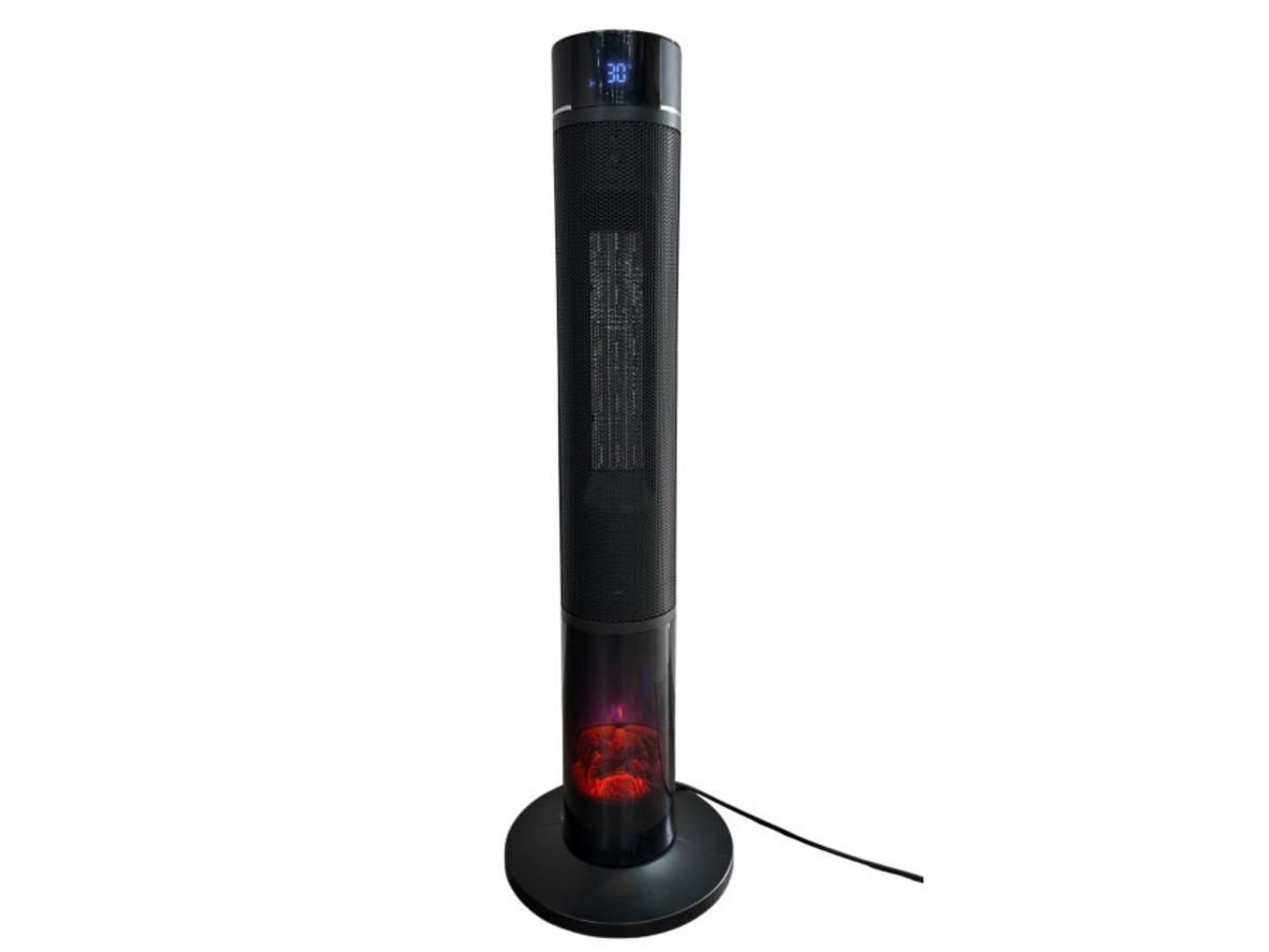 Quạt sưởi gốm Benny BHT-2029 nổi bật với công suất 2200W, điều khiển từ xa và màn hình LED.