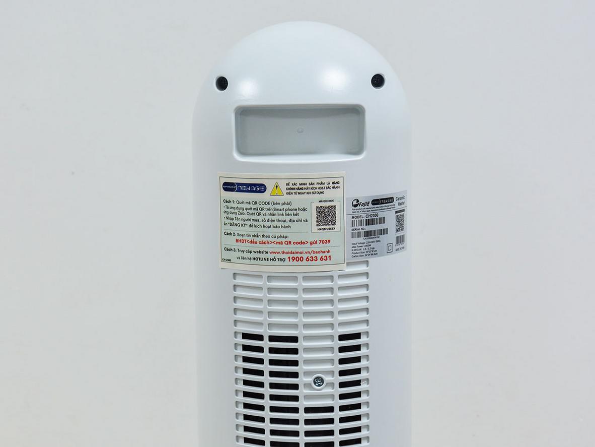 Các tiện ích chính của FujiE CH-2300 giúp dùng thuận tiện hơn mỗi ngày.