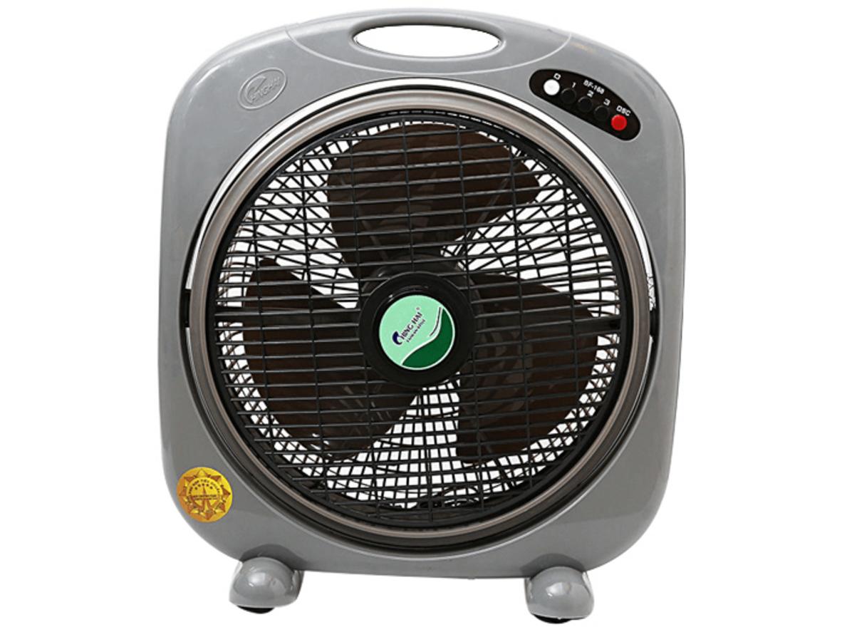 Quạt hộp Ching Hai BF168 phù hợp không gian gia đình cần làm mát nhanh và vận hành đơn giản.