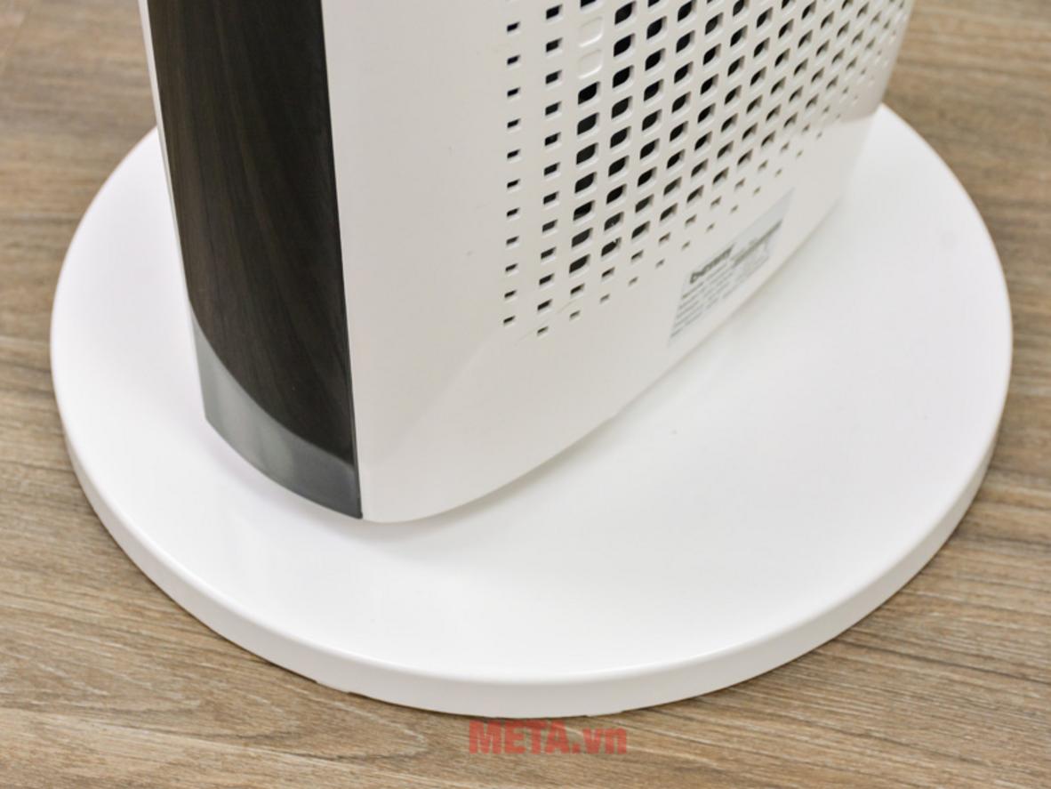 Góc xoay 60° giúp gió lan tỏa đều hơn.