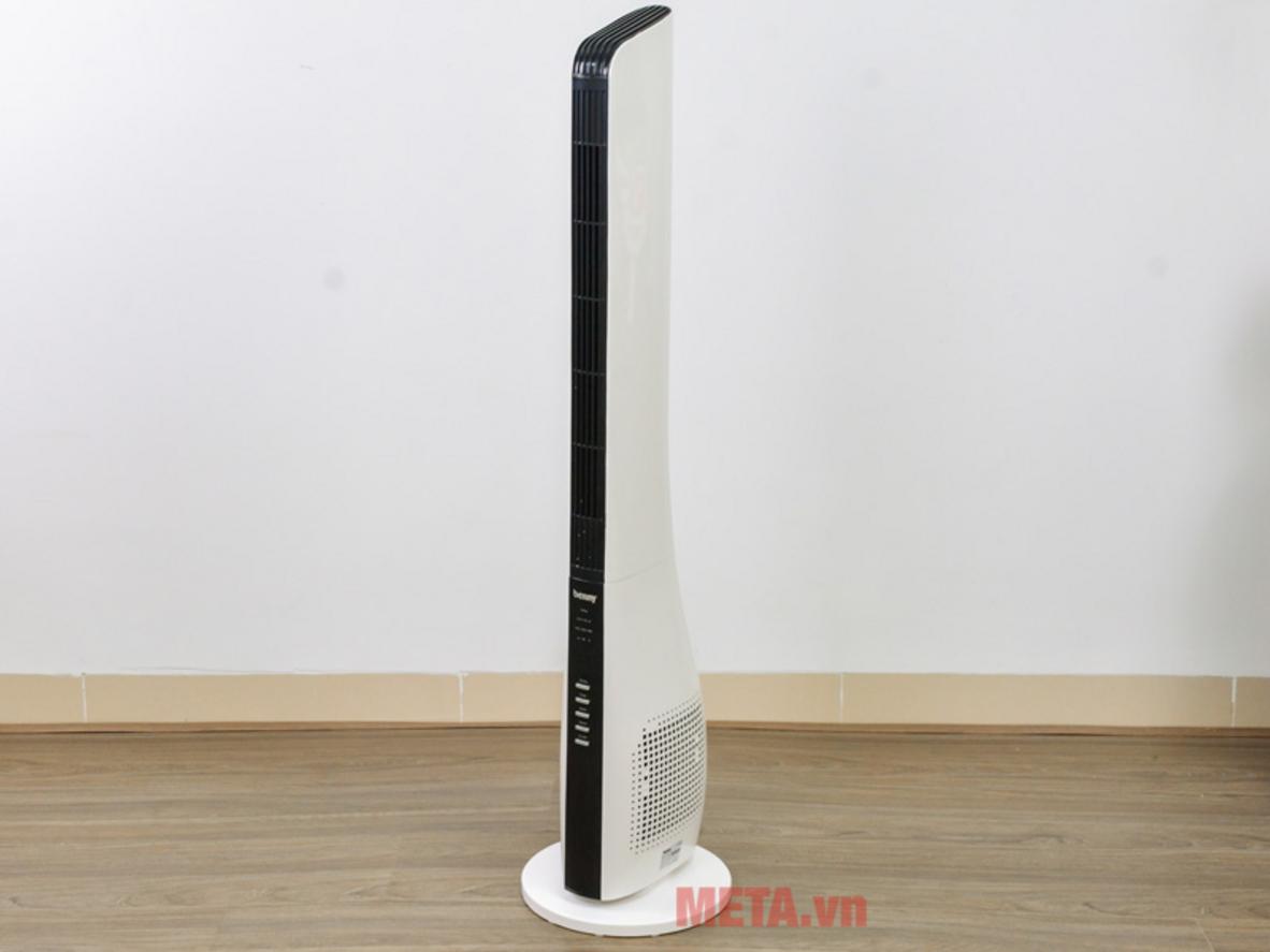 Remote và hẹn giờ hỗ trợ dùng ban đêm tiện lợi.
