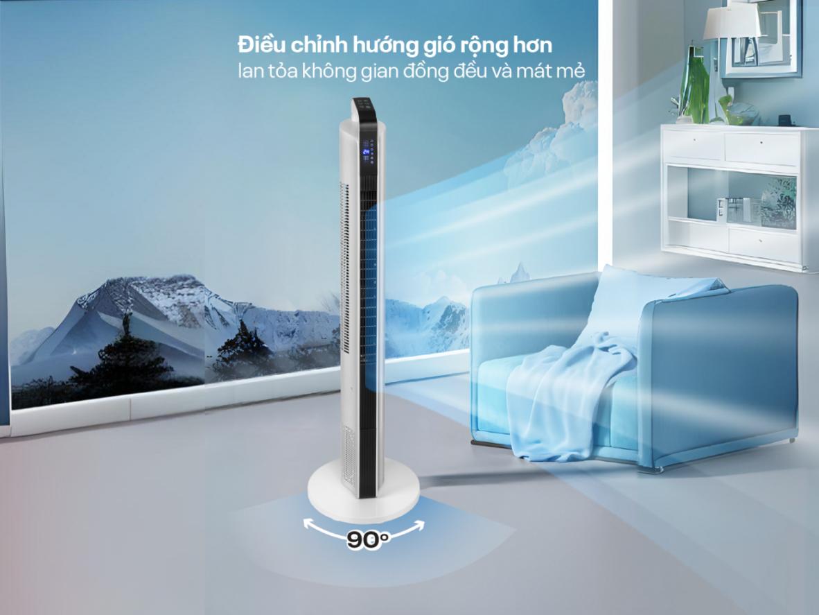 TF-12HE phù hợp gia đình hiện đại nhờ thiết kế an toàn, gọn và êm.